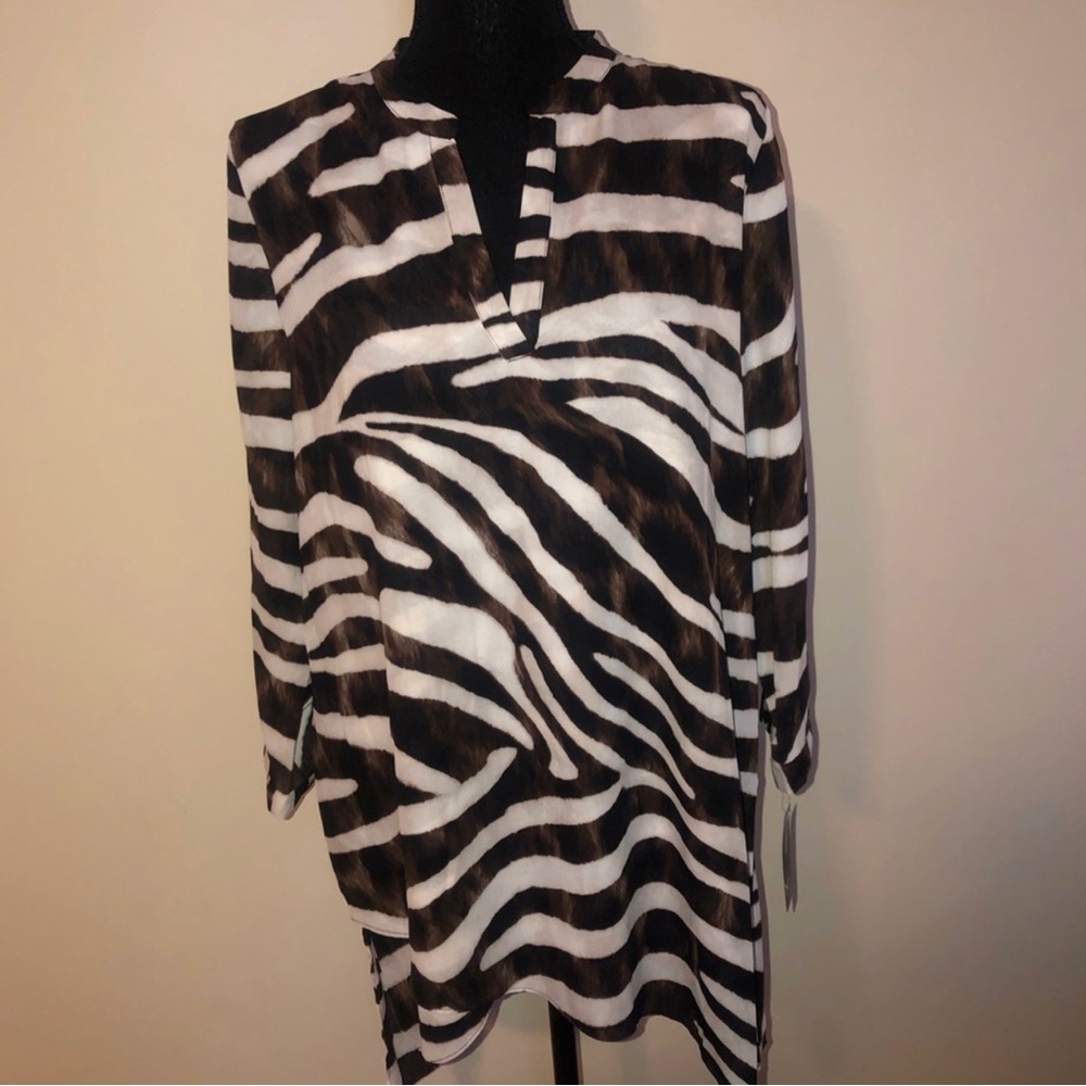 New Decisions Super light fun brown zebra print